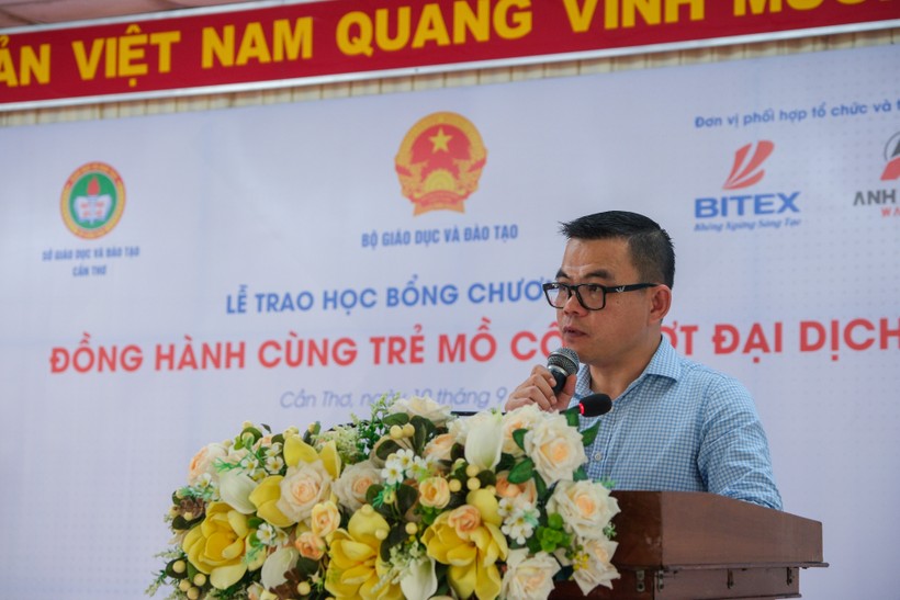 Ông Nguyễn Đắc Lực - Thành viên HĐQT, Phó Tổng giám đốc Công ty BITEX phát biểu tại buổi lễ ảnh 1