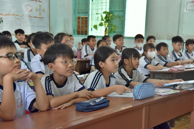 Học sinh Trường Tiểu học Lê Quý Đôn (TP. Cao Lãnh) ảnh 1