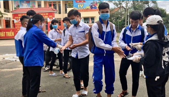 Học sinh Lâm Đồng đi học trở lại ngày 17/2  (Ảnh: Tư liệu)