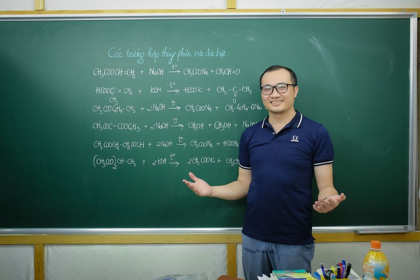 Thầy Nguyễn Ngọc Anh - giáo viên môn Hóa học tại Hệ thống Giáo dục HOCMAI (Ảnh: GVCC)