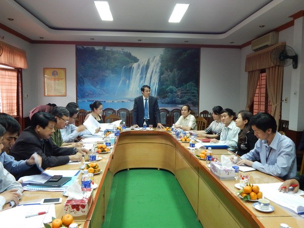 Đoàn công tác liên ngành khảo sát tình hình giáo dục, phổ biến pháp luật tại Trường CĐ Kinh tế - Kế hoạch Đà Nẵng