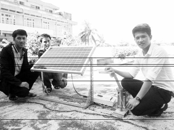 Bộ biến đổi năng lượng mặt trời cấp cho tải một chiều của nhóm bạn Huỳnh Văn Quân 