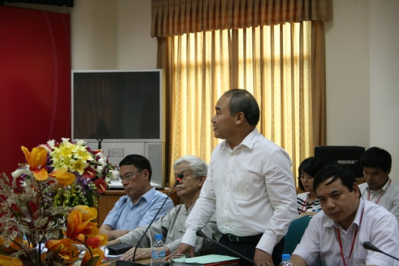 Thứ trưởng Nguyễn Vinh Hiển phát biểu tại Hội thảo