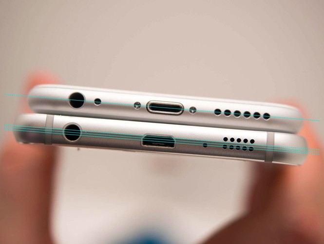 Những bức ảnh tố sự cẩu thả trong thiết kế của Samsung so với Apple