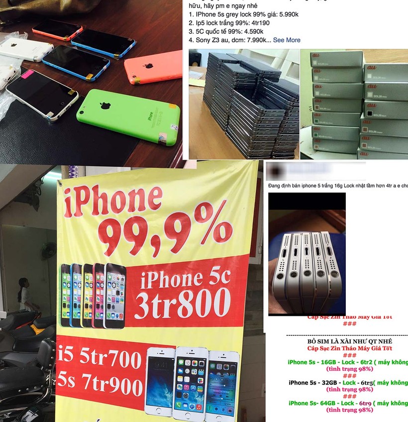 iPhone Nhật ồ ạt tuồn về Việt Nam
