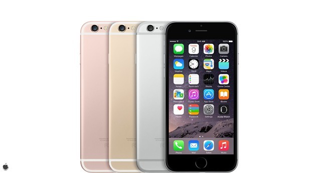 iPhone 6S sẽ có tới 4 phiên bản màu khác nhau. Ảnh: SvetApple.sk
