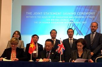  Kết nối cơ hội vì quan hệ đối tác giáo dục bền vững Việt Nam - Vương quốc Anh