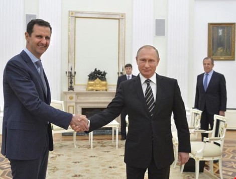 Ông Putin chúc mừng quân đội Syria tái chiếm Palmyra từ IS