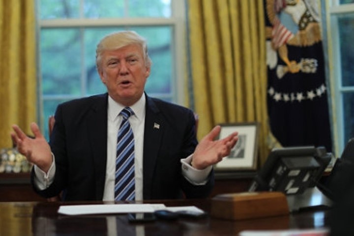 Tổng thống Donald Trump thừa nhận, việc điều hành nước Mỹ khó hơn ông từng nghĩ. Ảnh: Reuters

