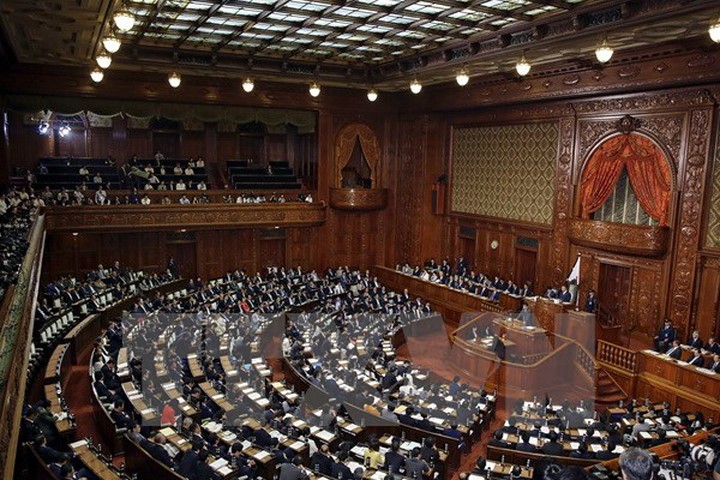 Một phiên họp của Hạ viện Nhật Bản tại Tokyo. (Ảnh: EPA/TTXVN)

