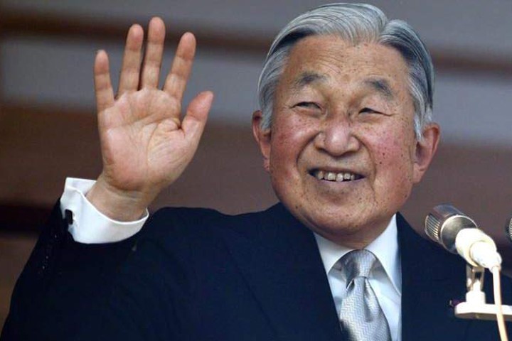 Nhật hoàng Akihito. (Ảnh: EPA)