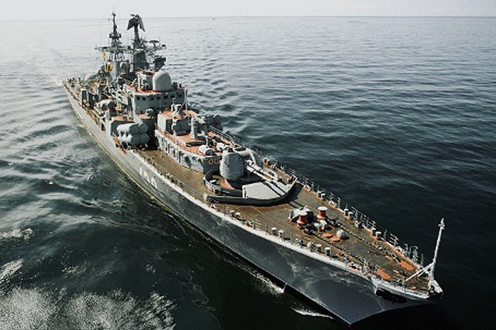 Ngắm lô tàu chiến "khủng" nhất bảo vệ lãnh hải tây bắc Nga
