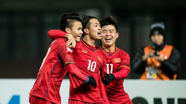 Các cầu thủ của đội tuyển U23 Việt Nam