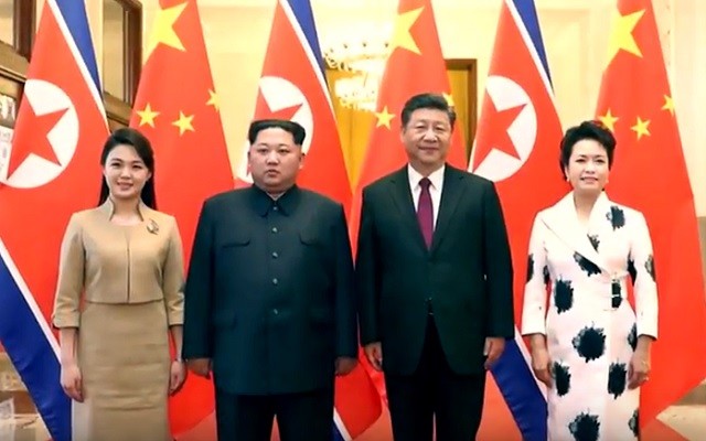 Ông Kim Jong un và phu nhân đã thăm Trung Quốc