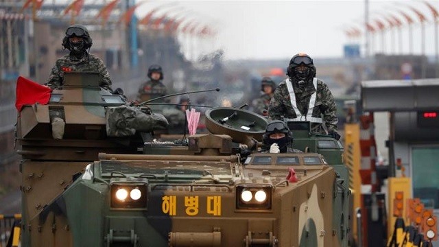 Bất chấp cảnh báo của Triều Tiên, Hàn Quốc và Mỹ vẫn tập trận chung
