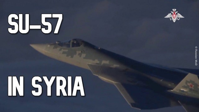 Chiến đấu cơ Su-57 tại Syria