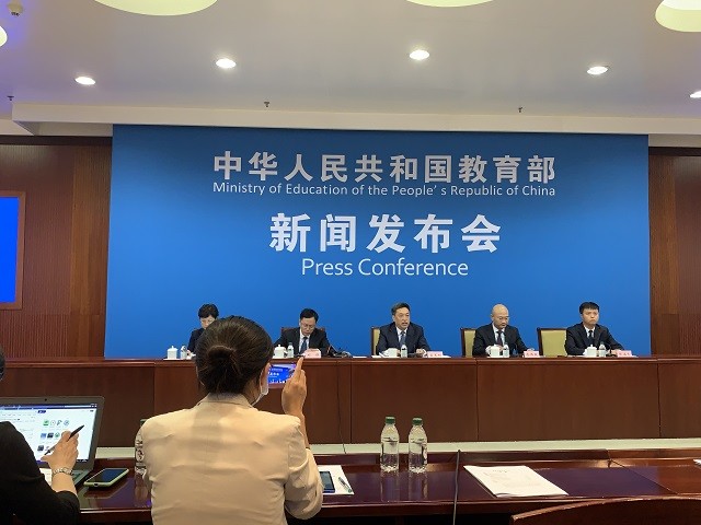 Cuộc họp báo của Bộ GD Trung Quốc ngày 24/9