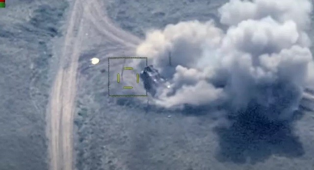 Azerbaijan công bố clip phá hủy khí tài Armenia sau các lệnh ngừng bắn