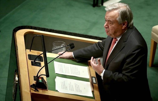 Tổng thư ký Liên hợp quốc Antonio Guterress 
