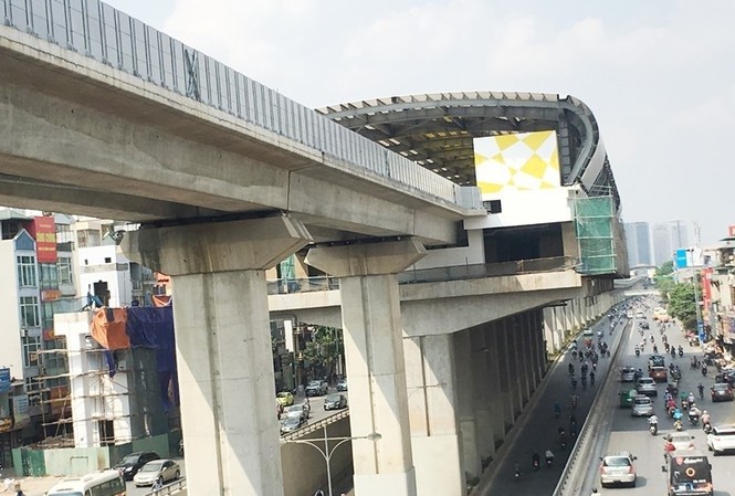 Dự án đường sắt Cát Linh - Hà Đông được kéo dài thực hiện đến tháng 3/2021
