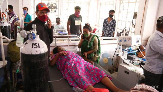 Các bệnh viện Ấn Độ đang quá tải vì "sóng thần" Covid-19.