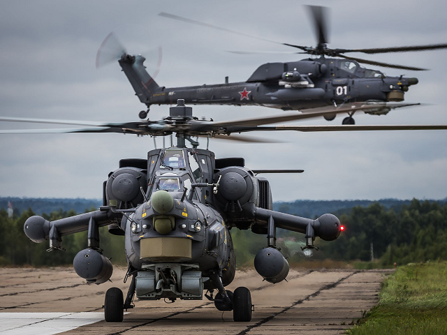 Trực thăng tấn công Mi-28NM được mệnh danh là "thợ săn đêm" của Nga.