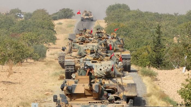 Quân đội Thổ Nhĩ Kỳ ở Syria.