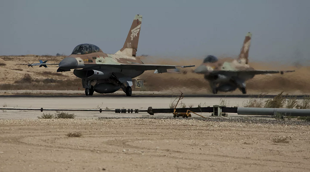 Chiến đấu cơ F-16a của Israel.