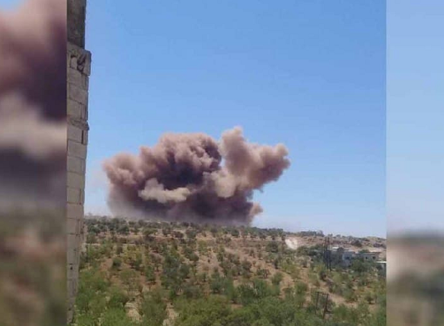 Đòn tấn công của Nga vào khủng bố ở Idlib.