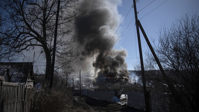 Vụ nổ nhà máy hóa chất tại phía đông Ukraine.