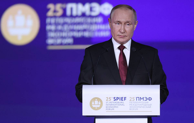 Tổng thống Putin tại Diễn đàn Kinh tế Quốc tế St.Petersburg (SPIEF).