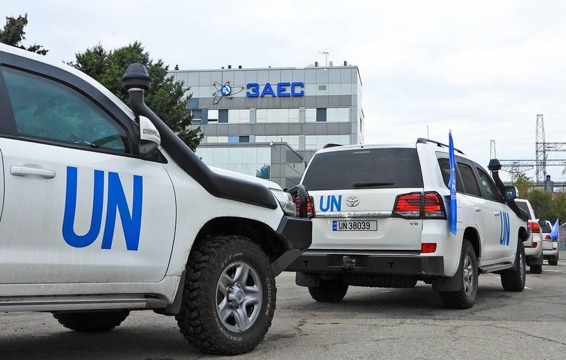 Phái đoàn của IAEA đến nhà máy hạt nhân Zaporozhye.