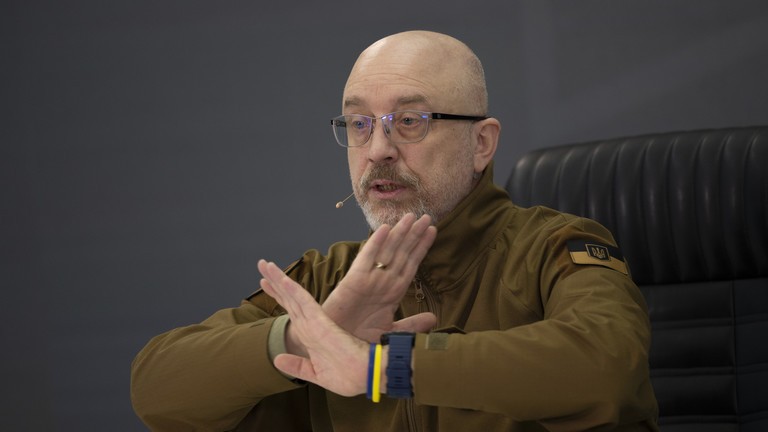 Bộ trưởng Quốc phòng Ukraine Alexey Reznikov. (Ảnh: AP).