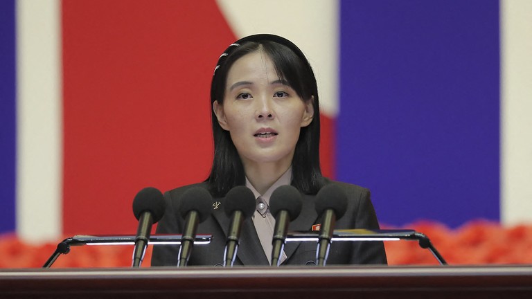 Kim Yo-jong, em gái của nhà lãnh đạo Triều Tiên Kim Jong-un. (Ảnh: AFP / KCNA)