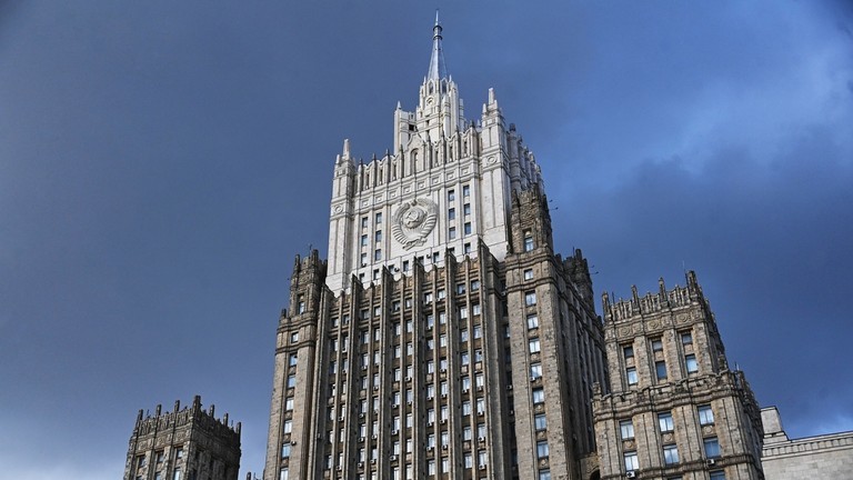 Tòa nhà Bộ Ngoại giao Nga ở Moscow (Ảnh: Sputnik / Evgeny Odinokov)