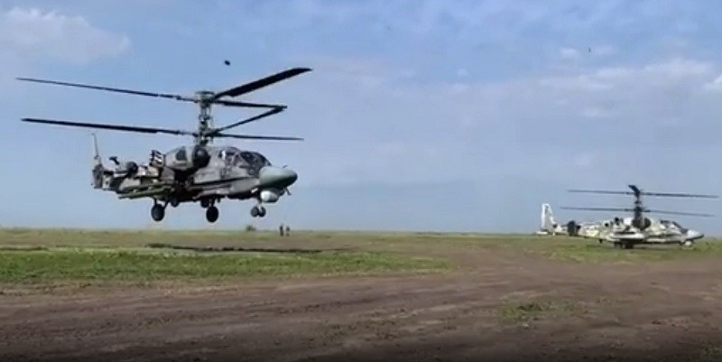 Trực thăng tấn công của Nga.
