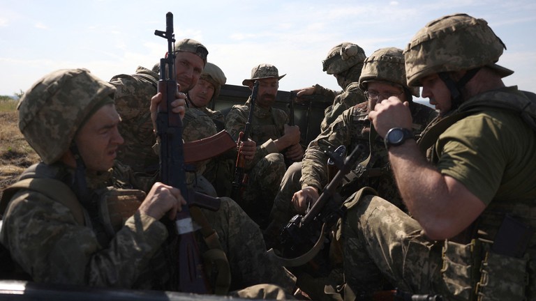 Quân nhân Ukraine. (Ảnh: AFP).