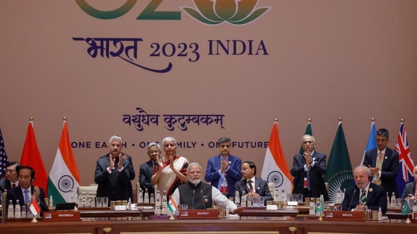 Thượng đỉnh G20 tại Ấn Độ. (AFP).