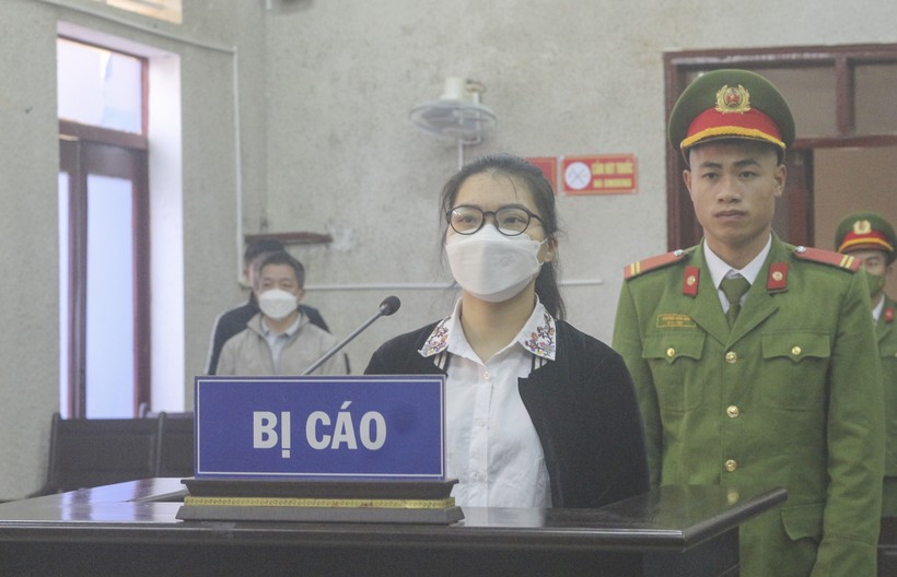 Nguyễn Thị Đoan Trang tại phiên xét xử sơ thẩm.