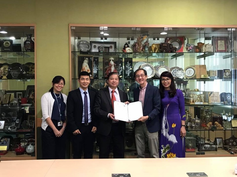 Lễ ký kết Thỏa thuận hợp tác giữa Học viện Quản lý giáo dục (Việt Nam) và Học viện Giáo dục Quốc gia Singapore