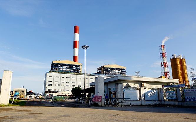 Dự án nhiệt điện Thái Bình 2, nơi đã xảy ra nhiều sai phạm nghiêm trọng.