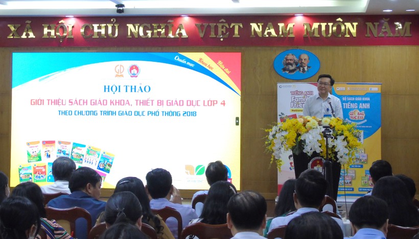 Khai mạc Hội thảo giới thiệu sách giáo khoa, thiết bị giáo dục lớp 4 theo Chương trình GDPT 2018 tại TP. Hồ Chí Minh ngày 02/02/2023