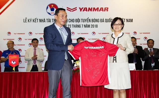 Yanmar trở thành Nhà tài trợ Chính cho Đội tuyển Bóng đá Quốc gia Việt Nam