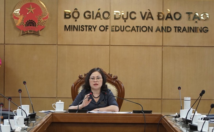Thứ trưởng Ngô Thị Minh phát biểu chỉ đạo phiên họp