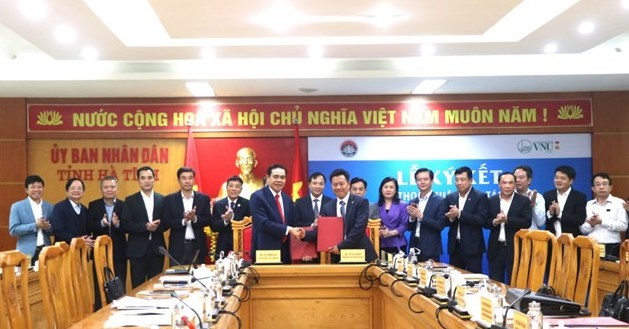 Đại học Quốc gia Hà Nội và tỉnh Hà Tĩnh hợp tác toàn diện trong nhiều lĩnh vực.