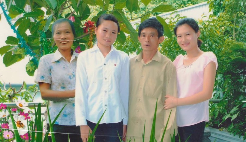 Gia đình ông Lê Viết Hùng, khối Đóng, Phường Quang Phong, TX Thái Hòa