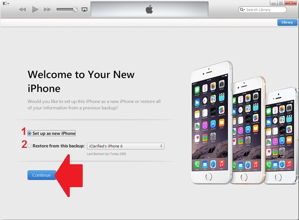 Hướng dẫn “restore” iPhone 6 và iPhone 6 Plus