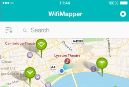 Tìm điểm phát Wi-Fi miễn phí khắp thế giới với ứng dụng WifiMapper
