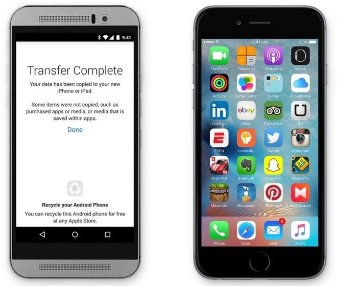 Apple phát hành ứng dụng đầu tiên dành cho Android 
