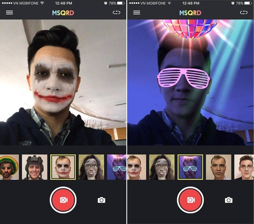 Phần mềm selfie nhiều hiệu ứng độc đáo cho iPhone